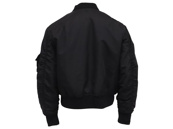Givenchy Bomberjacke aus schwarzem Polyamid - Ansicht 4