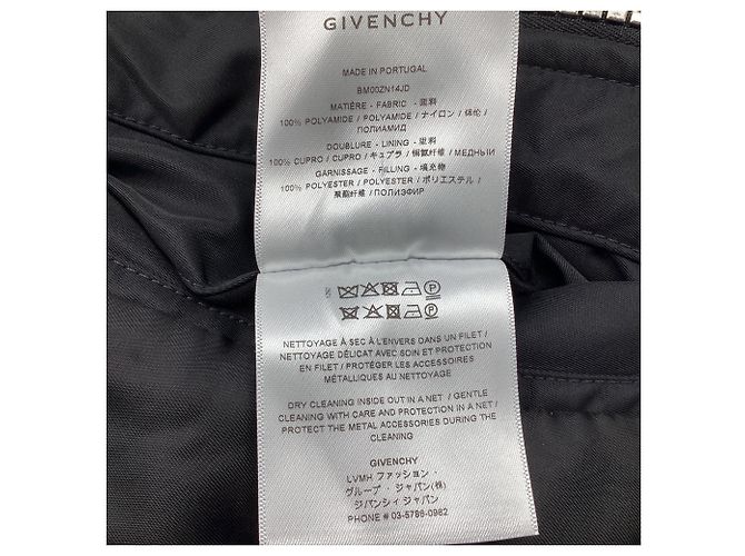 Givenchy Bomberjacke aus schwarzem Polyamid - Ansicht 7