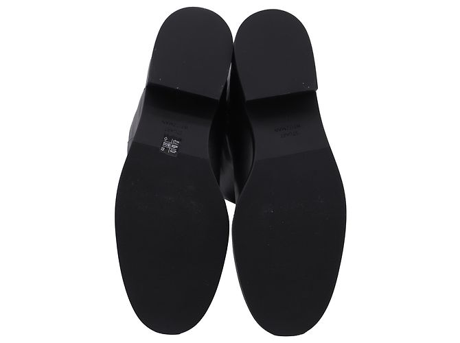 Stivali alti con zip in pelle nera Stuart Weitzman Nero - vista 6