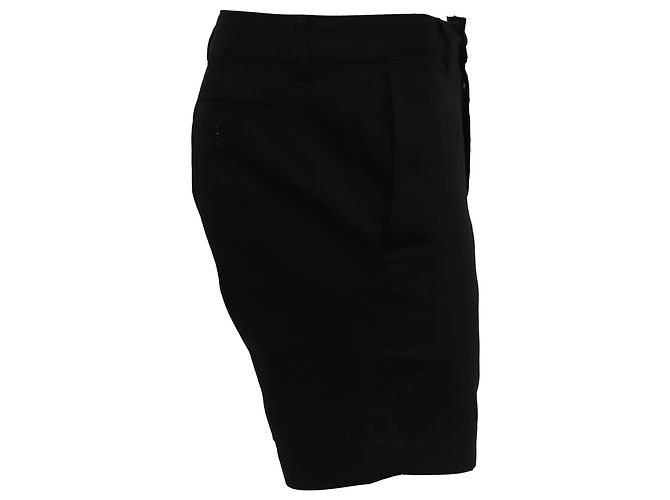 Pantaloncini Bermuda AMI in cotone nero - vista 2