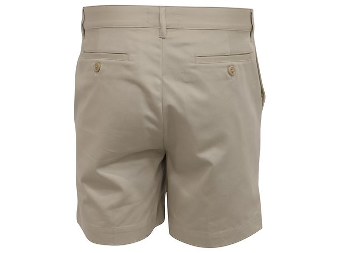 Bermuda AMI in cotone beige - vista 3