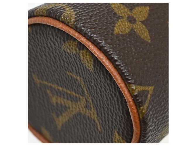 Louis Vuitton Papillon Pochette Monogram Canvas Mini Marrone - vista 6