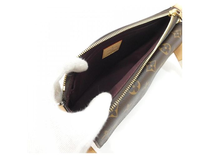 Borsa a Spalla Louis Vuitton Monogram Vivacite Marrone Monogramma - vista 7