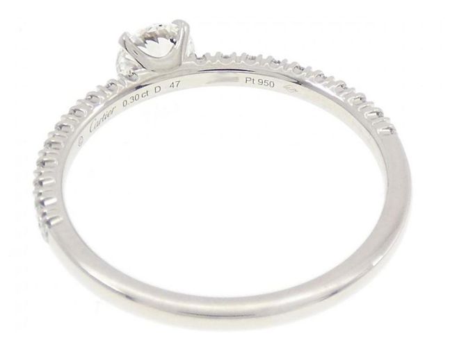 Anello Etincelle Cartier per Anniversario Argento - vista 3
