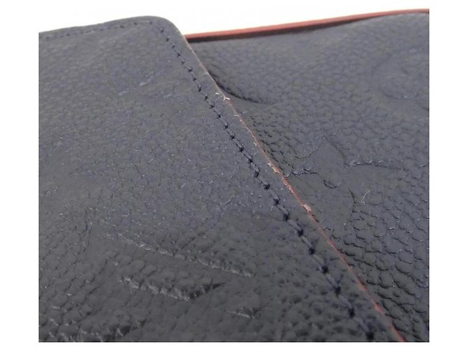Pochette Felicie Monogram Empreinte Louis Vuitton M64099 Borsa a Spalla Rosso - vista 4