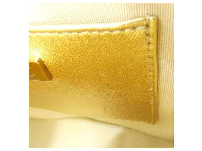 Borsa a Spalla Chanel AS4579 Gold D'oro - vista 10