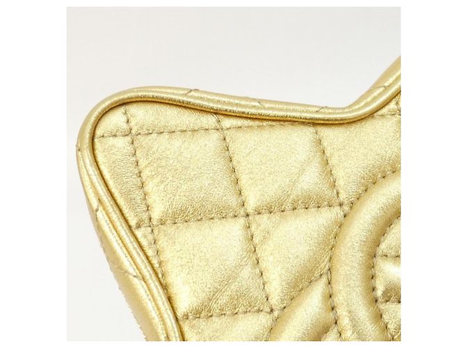 Borsa a Spalla Chanel AS4579 Gold D'oro - vista 5