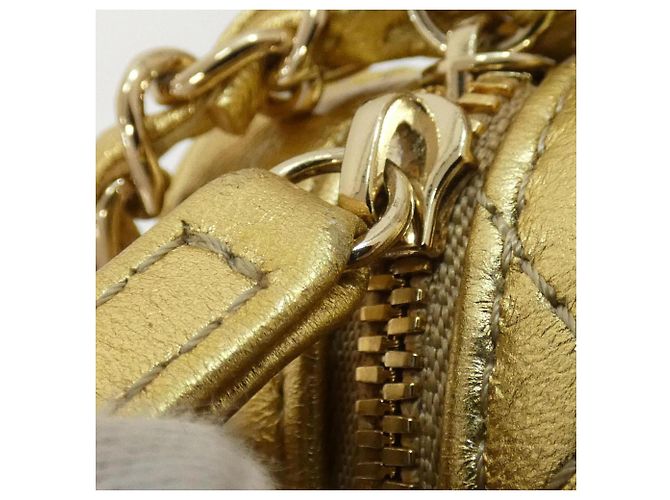 Borsa a Spalla Chanel AS4579 Gold D'oro - vista 6