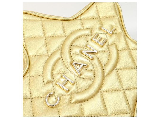 Borsa a Spalla Chanel AS4579 Gold D'oro - vista 7