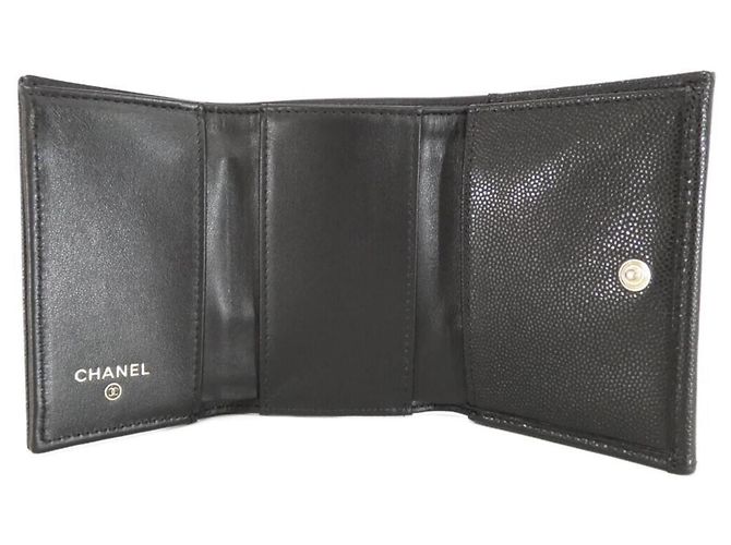 Chanel AP4655 Tri-fold Wallet Black - view 4