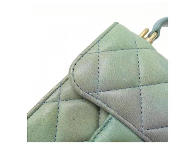 Borsa a Spalla Chanel AP2682 Verde - vista 4