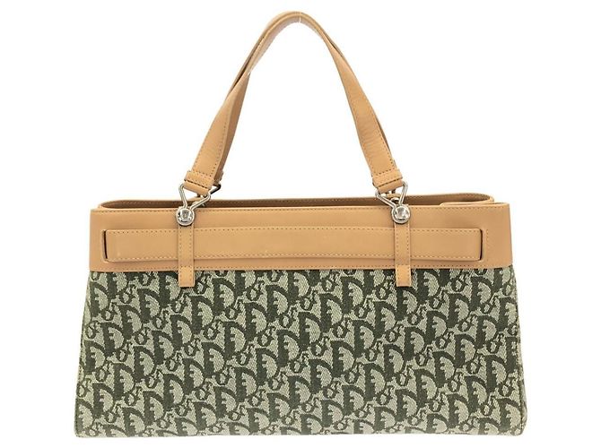 Sac à main vert Christian Dior - vue 2