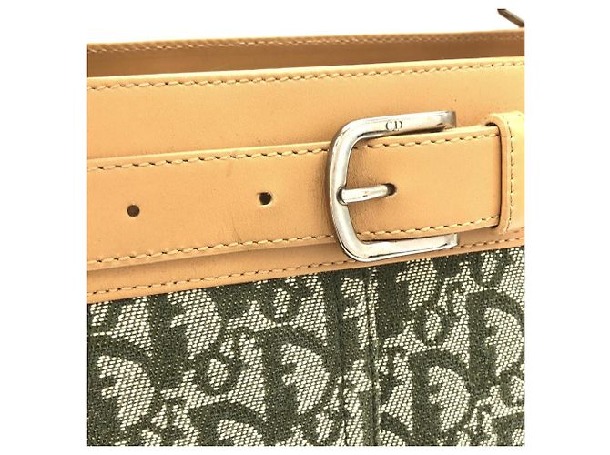 Sac à main vert Christian Dior - vue 4