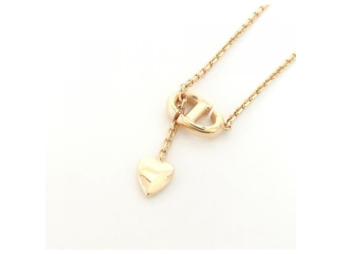 Collana Christian Dior CD Navy D'oro - vista 3
