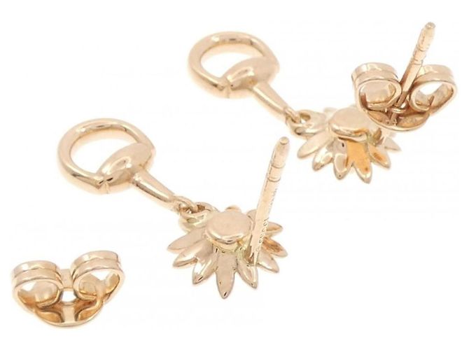 Orecchini Gucci in oro rosa 18K con rubini e zaffiri - vista 3