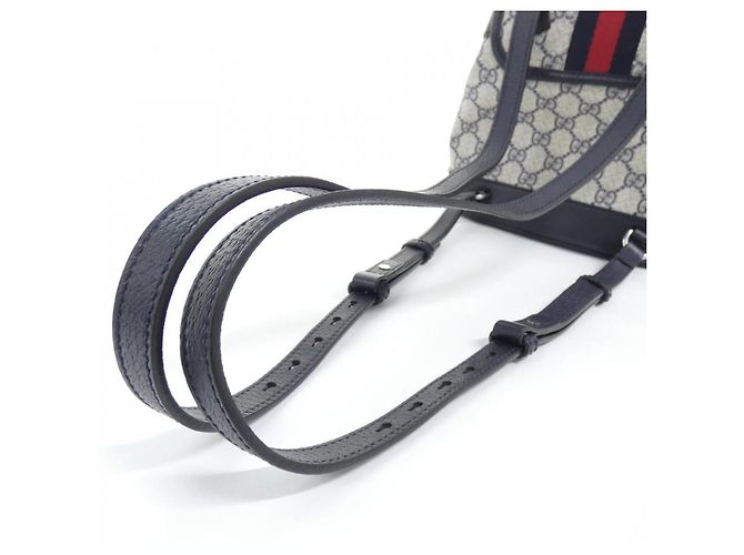Zaino Gucci Ophidia 795221 96IWN Blu Beige - vista 6