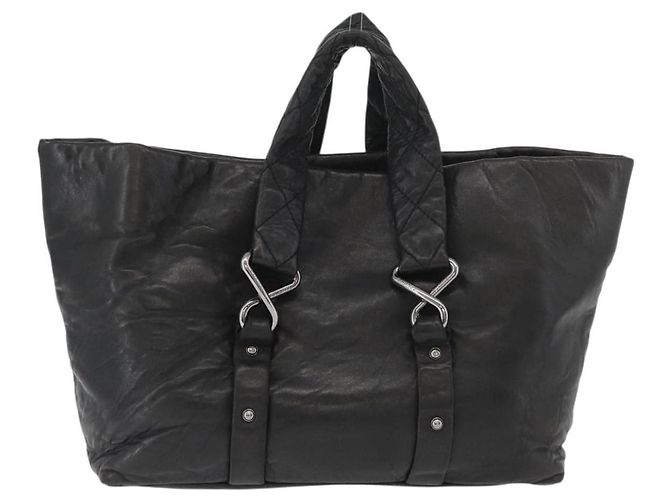 Tote Chanel 8 Knots in agnello Medium Nero - vista 2