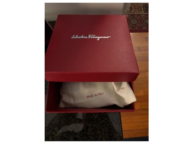 Salvatore Ferragamo Gancini Ledergürtel Schwarz - Ansicht 5