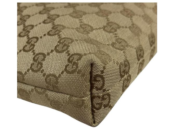 Borsa a Spalla Gucci GG Canvas Beige - vista 9