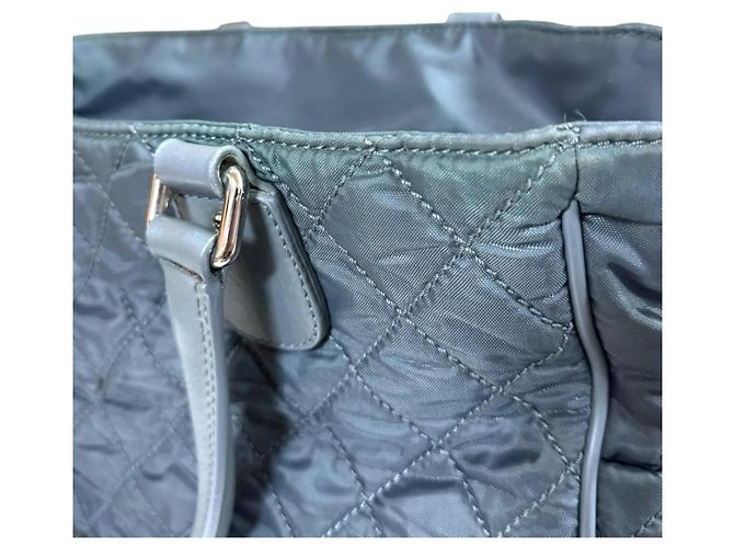 Borsa Tote Chanel Paris New York Line Coco Mark Marrone - vista 10