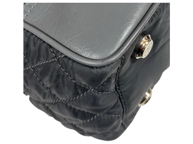 Borsa Tote Chanel Paris New York Line Coco Mark Marrone - vista 14