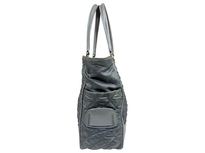 Borsa Tote Chanel Paris New York Line Coco Mark Marrone - vista 5