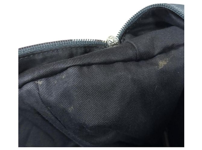 Borsa Tote Chanel Paris New York Line Coco Mark Marrone - vista 9
