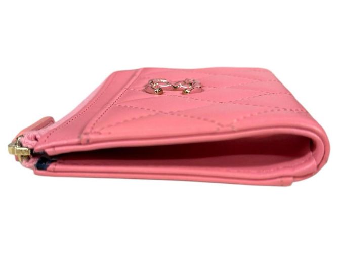 Monedero Matelassé Chanel Rosa - vista 3