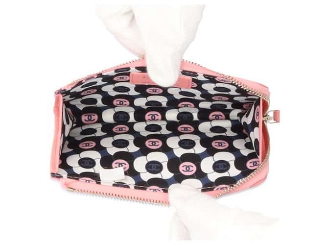 Monedero Matelassé Chanel Rosa - vista 6