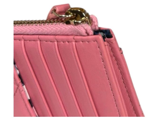 Monedero Matelassé Chanel Rosa - vista 9