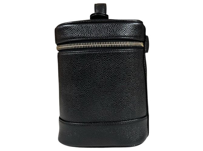 Chanel Vertical Vanity Case Handtasche Schwarz - Ansicht 5