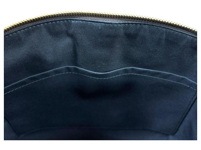 Borsa a Spalla Louis Vuitton Odeon Tote MM Damier Marrone - vista 9