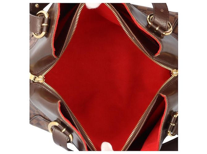 Borsa a tracolla Louis Vuitton Sistina GM Damier Marrone - vista 8
