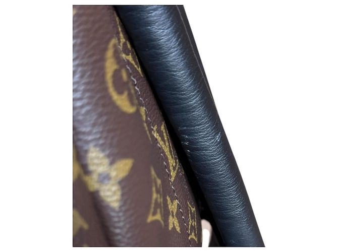 Zaino Louis Vuitton Palm Springs PM Monogram Reverse Marrone - vista 12