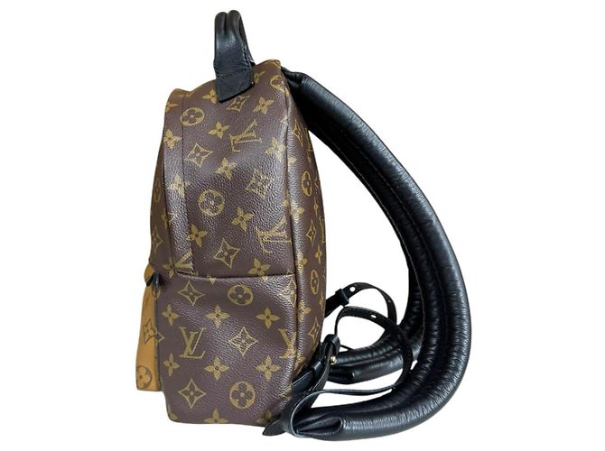 Zaino Louis Vuitton Palm Springs PM Monogram Reverse Marrone - vista 5