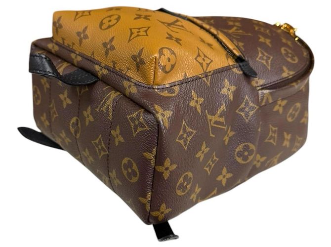 Zaino Louis Vuitton Palm Springs PM Monogram Reverse Marrone - vista 6