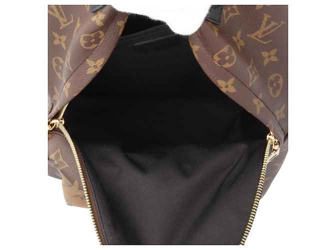 Zaino Louis Vuitton Palm Springs PM Monogram Reverse Marrone - vista 7