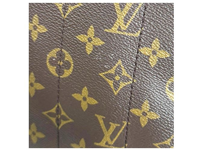 Zaino Louis Vuitton Palm Springs PM Monogram Reverse Marrone - vista 8