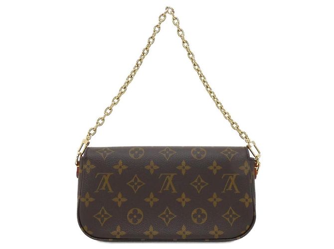 Portafoglio con catena Louis Vuitton Monogram Wallet on Chain Ivy M81911 Borsa a tracolla Marrone Monogramma - vista 2
