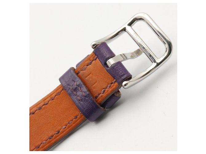 Hermès Hermes Cape Cod Tonneau Double Tour Uhr - Ansicht 11