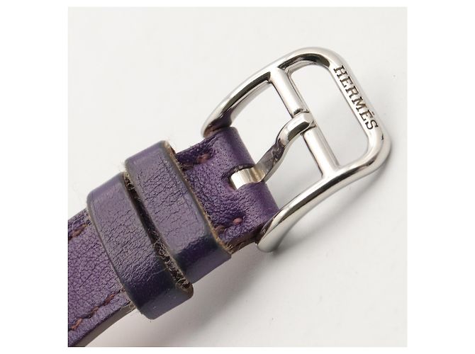 Hermès Hermes Cape Cod Tonneau Double Tour Uhr - Ansicht 12
