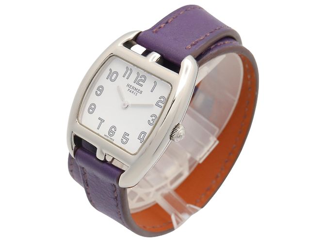 Hermès Hermes Cape Cod Tonneau Double Tour Uhr - Ansicht 2
