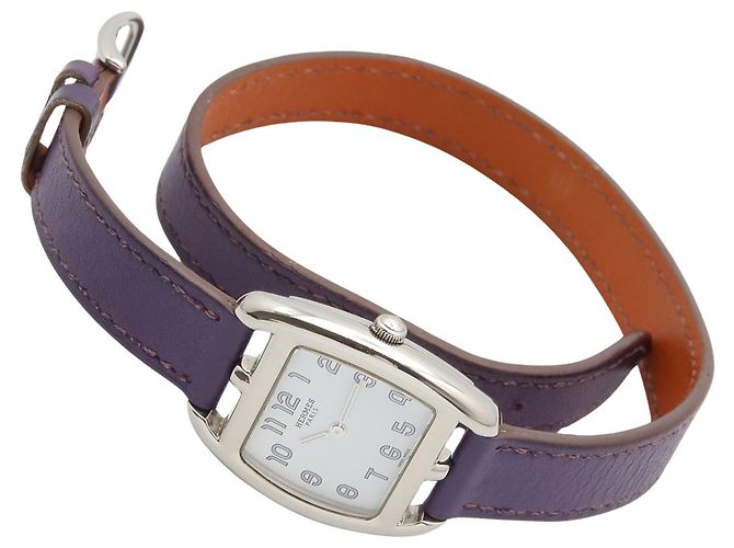 Hermès Hermes Cape Cod Tonneau Double Tour Uhr - Ansicht 4
