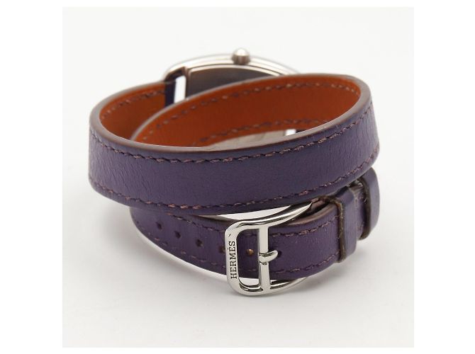 Hermès Hermes Cape Cod Tonneau Double Tour Uhr - Ansicht 5