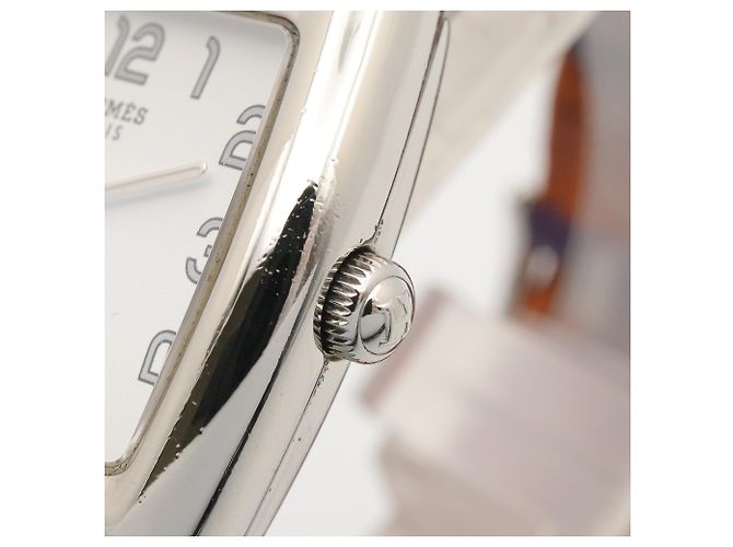 Hermès Hermes Cape Cod Tonneau Double Tour Uhr - Ansicht 7
