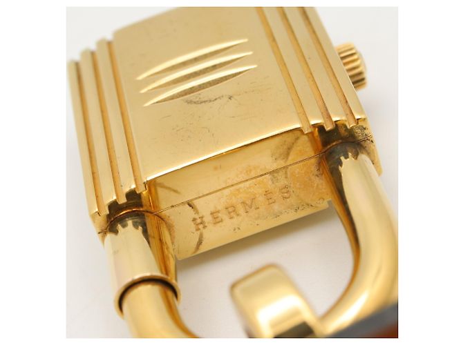Reloj Hermès Kelly Oro Chapado Correa de Cuero - vista 13
