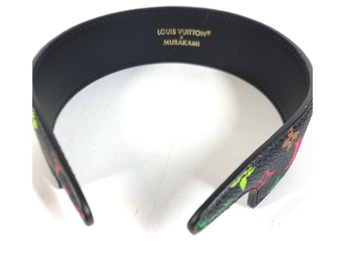 Cerchietto Louis Vuitton Monogram Multicolor Nero - vista 6