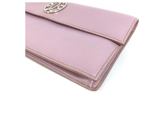 Hermès Clutch in pelle Hermes Rosa Porpora - vista 6