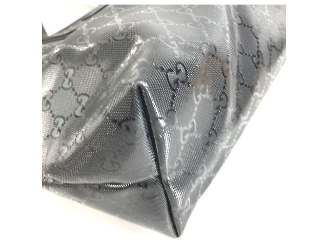 Borsa a tracolla tote Gucci GG Imprimé Black Nero - vista 5