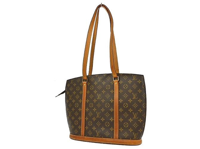 Louis Vuitton Babylone Handtasche Monogram Canvas Braun - Ansicht 2